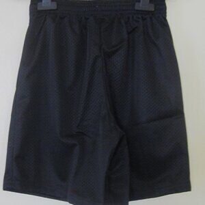 ALLESON-566PY-Athletic Shorts-Youth M-Black-Short Inseam-Polyester Pro Mesh-NEW